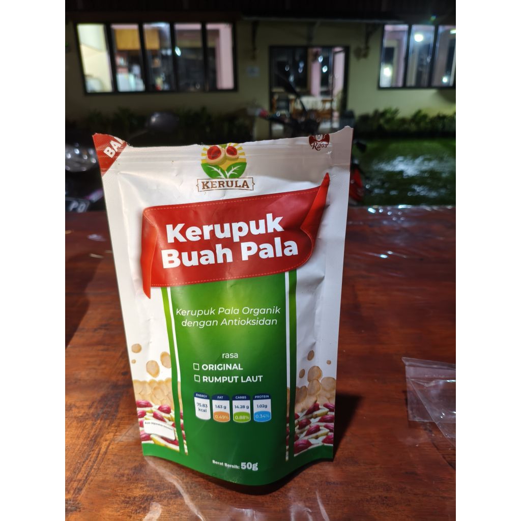 

Kerupuk Buah Pala