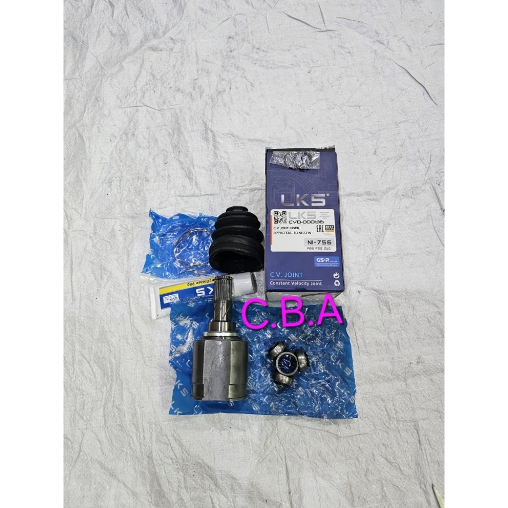 CV JOINT INNER AS RODA DALAM NISSAN LIVINA MT  MANUAL 1.500CC L10 2007 - 2012 NI 756 MERK LKS