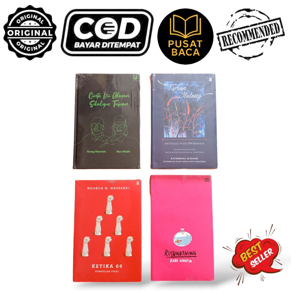 Puisi - Buku puisi reguler Ori 10000% R.4C