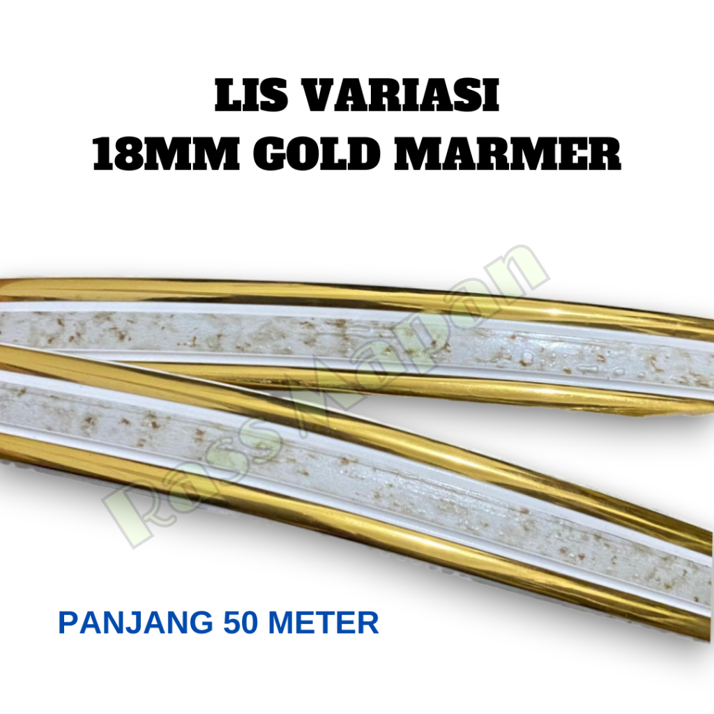 Lis Variasi Gold Akuarium Meja Lemari
