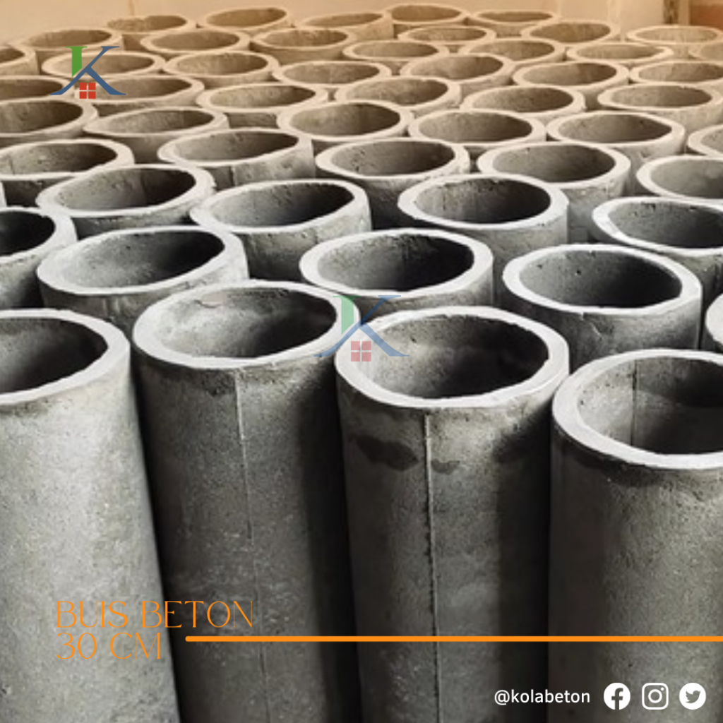 [Beton Kita] 30 cm Buis Beton Bulat - Gorong Gorong Bulat - Polongan