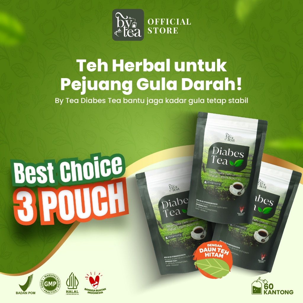

Tea Diabes By Tea Premium Minuman Herbal Alami Membantu Mengontrol Darah Dalam Tubuh