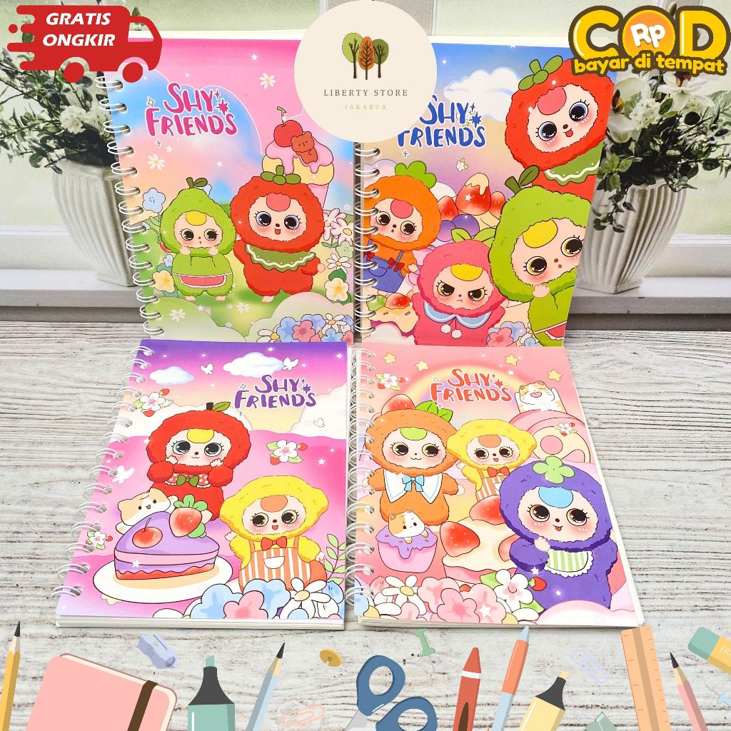 

Buku Spiral A5 Baby Three Alat Tulis Perlengkapan Sekolah Stationery