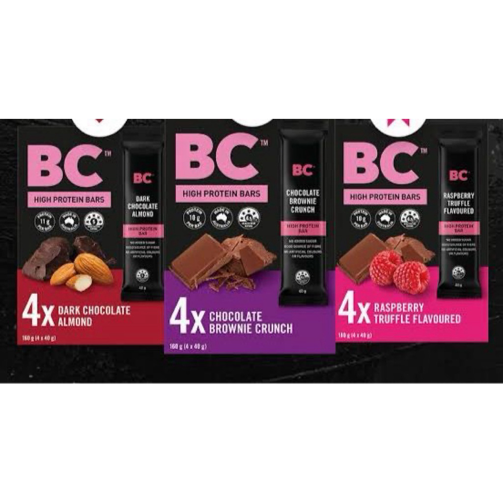 

BC High Protein Bars - Australia Protein Bar