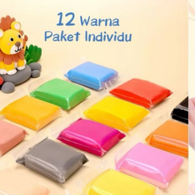 CLAY ANAK | Clay warna warni | Mainan anak