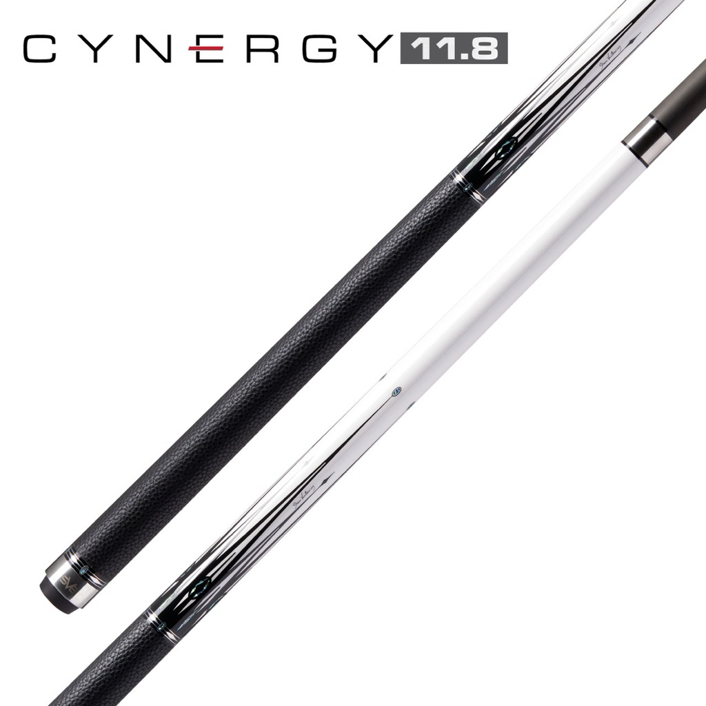 Stick Cuetec SVB Gen 2 White Putih Abalone 11.8mm Leather Wrap Baru