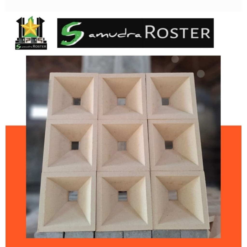 Roster / Roster beton / Roster minimalis / Roster 20x20
