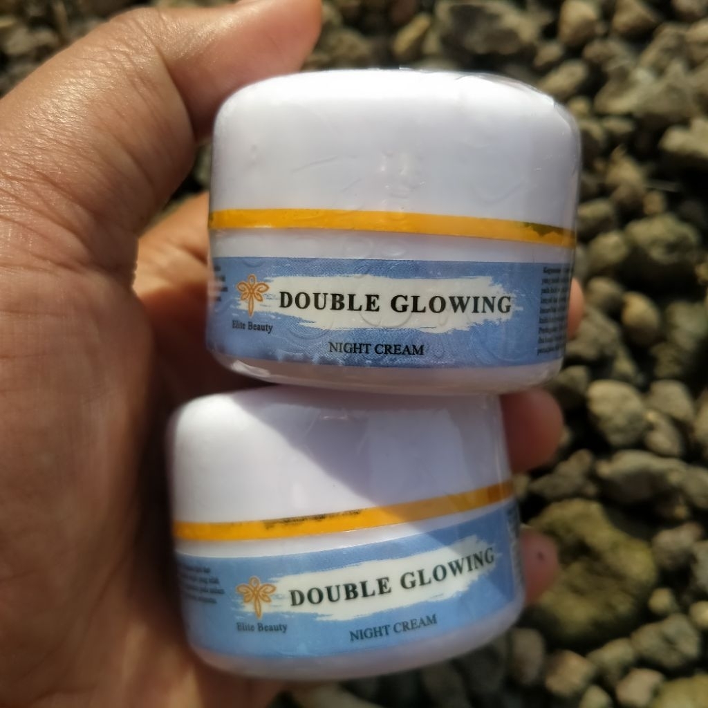 CREAM MALAM DOUBLE GLOWING// NIGHT DOUBLE GLOWING