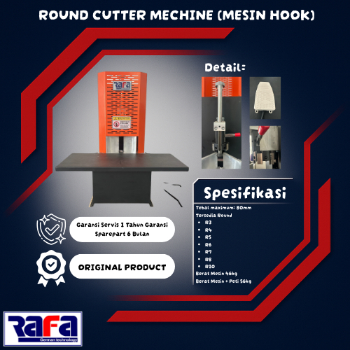 

Mesin potong siku kertas (corner cutter) RF-08