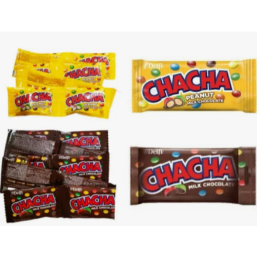 

Permen ChaCha 5gr Renteng Box isi 20 + 2 pcs (JIKA PROMO MASIH BERLAKU) (Delfi Cha CHa)