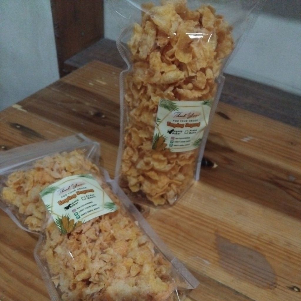 

emping jagung 3 putri rasa jagung bakar