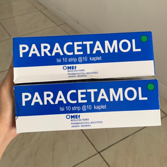 PARACETAMOL MEF TABLET 500mg 1 strip