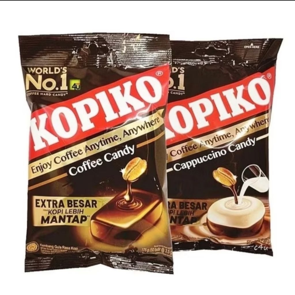 

[50butir] Kopiko Permen rasa kopi 175gr
