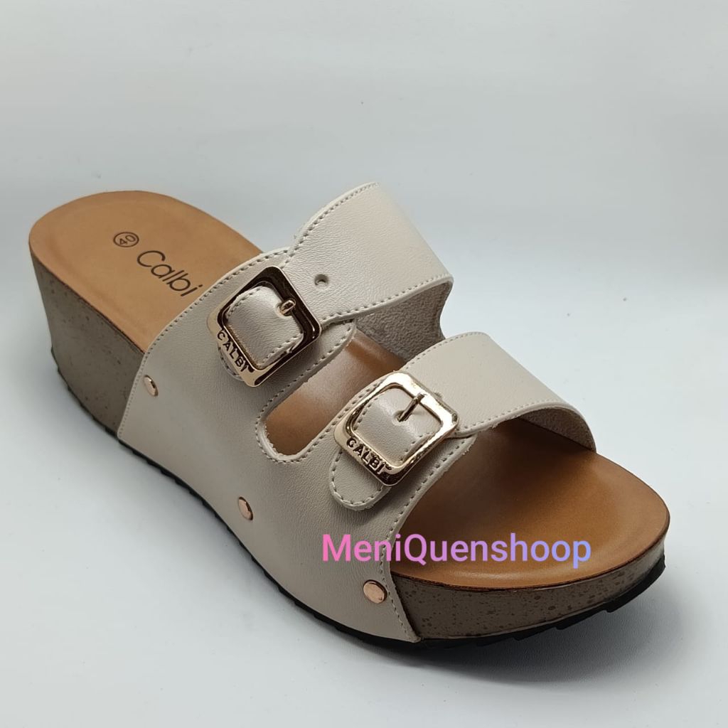 Calbi Dj 1554 Sandal Wedges Wanita Sandal Calbi Sandal Wanita Calbi Original