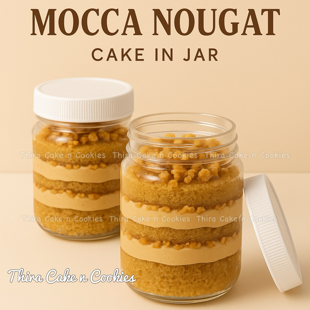 

gluten free mocca nougat cake kue moka kacang