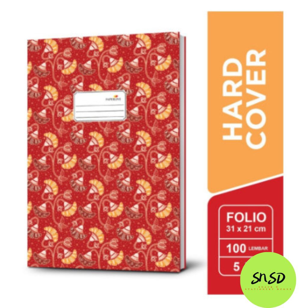 

Buku Folio hard cover Paperline isi 100 lembar