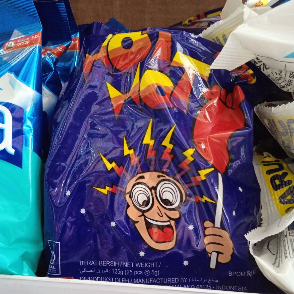 

permen hot hot kaki