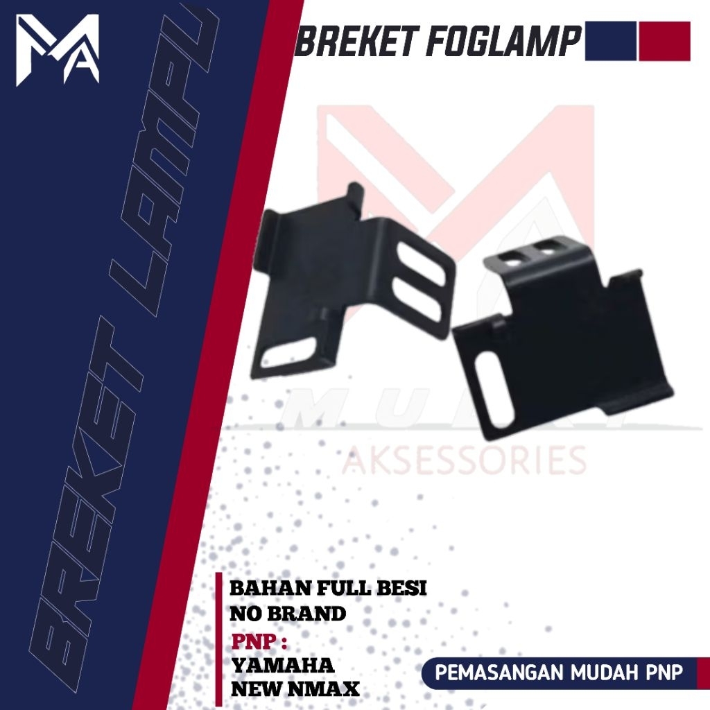 Breket Lampu Tembak New Nmax D2 Laser M1 X1 Hapag Bullaes Vinyx Luminos MotoLed Orios