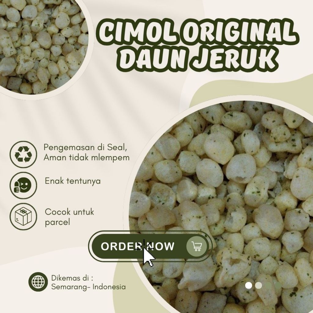 

CIMOL ORIGINAL DAUN JERUK TIDAK KERAS | SNACK KILOAN SEMARANG