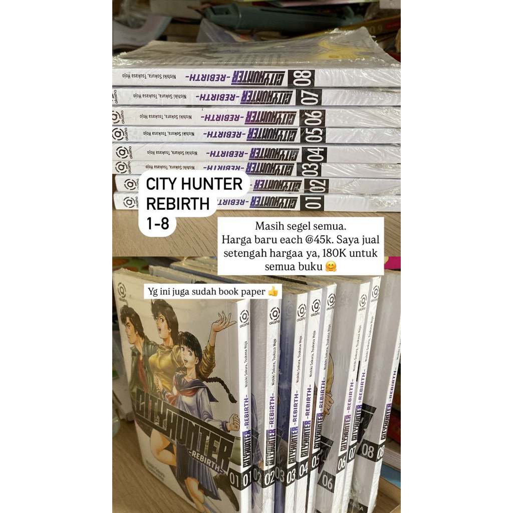 city hunter rebirth 1-8