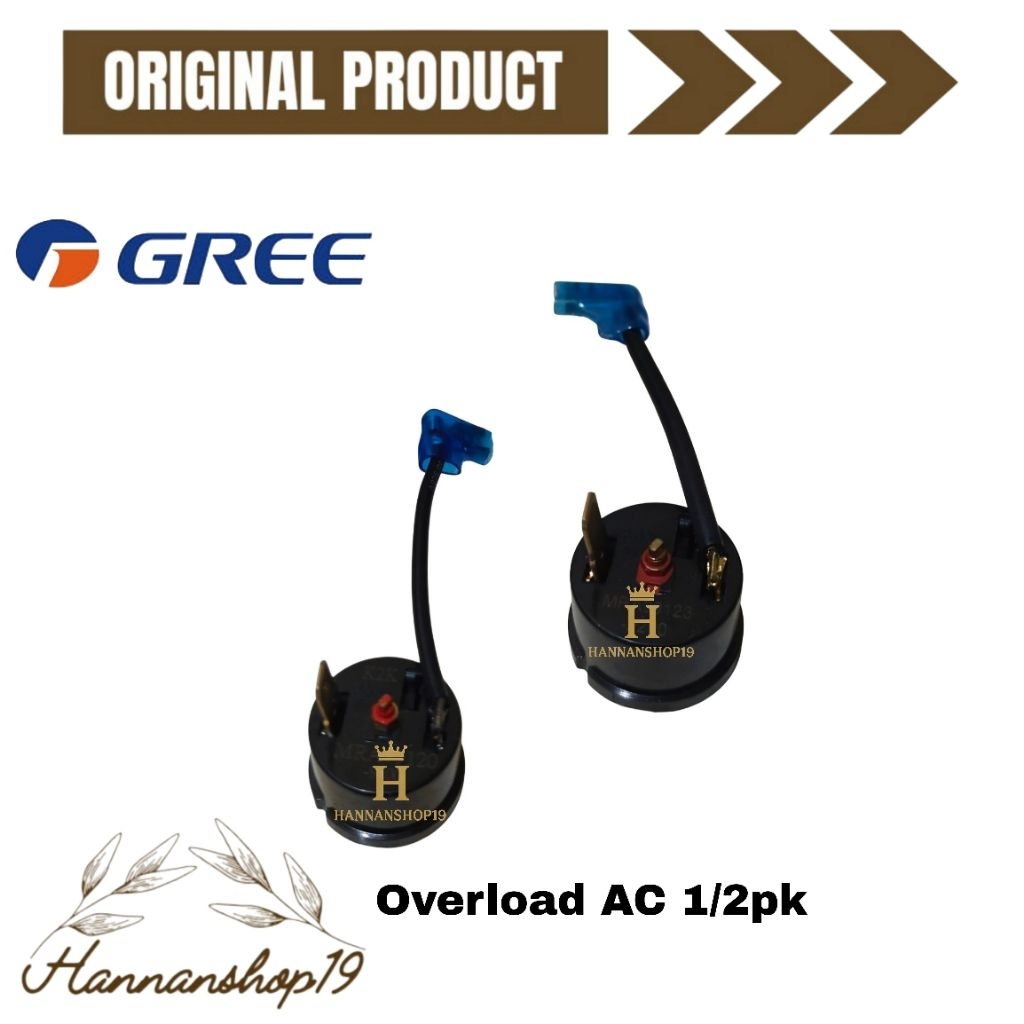 Overload overlud AC Gree 1/2pk - 2 pk / operlud oferlud AC Gree 1/2pk,3/4pk,1pk,1.5pk,2pk