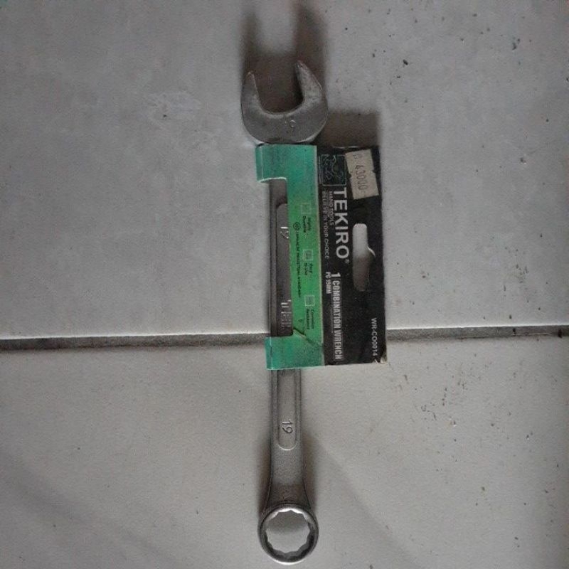 KUNCI RING PAS TEKIRO 19mm