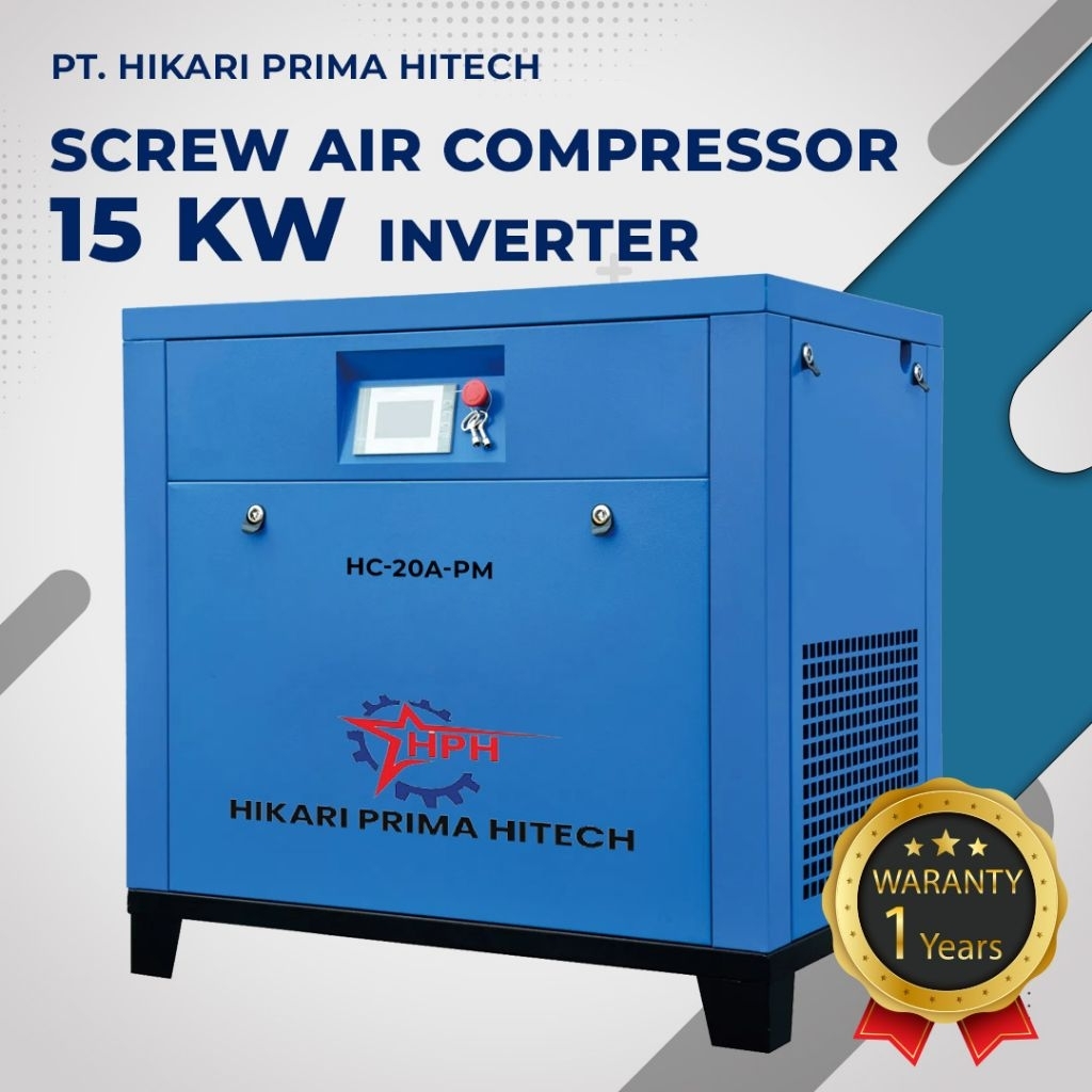 Screw Air Compressor Inverter 15KW 20HP