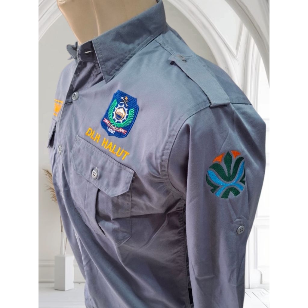 KEMEJA KEMENTERIAN LINGKUNGAN HIDUP. KEMEJA DINAS LINGKUNGAN HIDUP. BAJU DLH