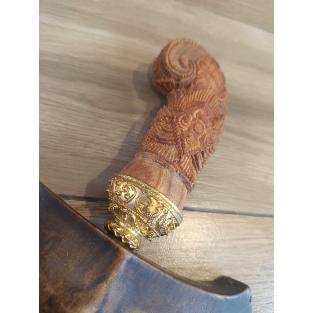 Mendak Selut Keris Melayu Gold - Besar Murah