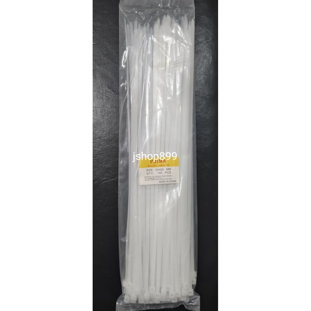 Nylon Cable Ties 5 x400mm /Nilon Kabel Ties / Pengikat Kabel