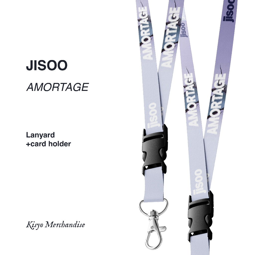 

JISOO - AMORTAGE Lanyard + Cardholder | Merchandise JISOO BLACKPINK