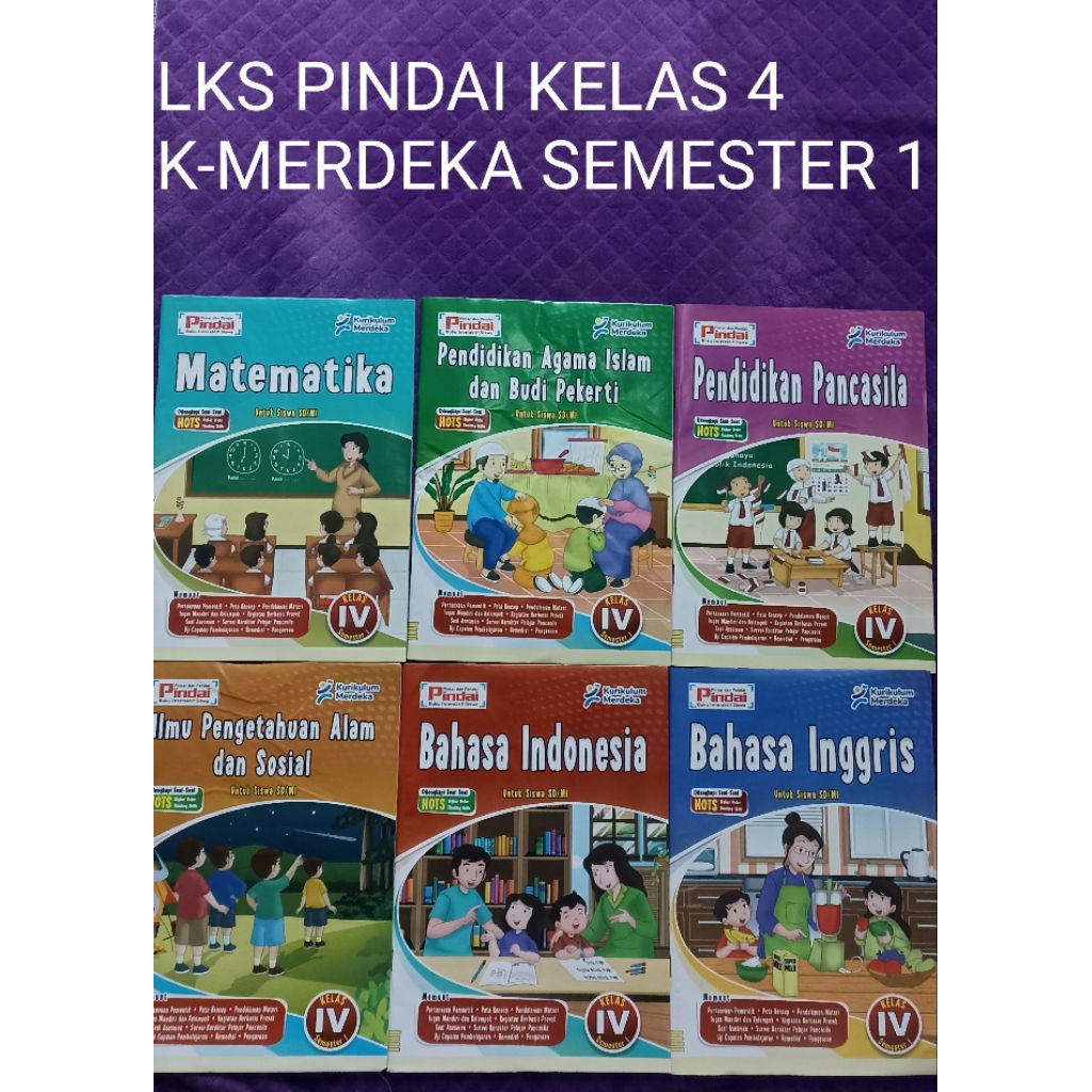 LKS PINDAI KELAS 4 SEMESTER 1 K-MERDEMA (LKS)