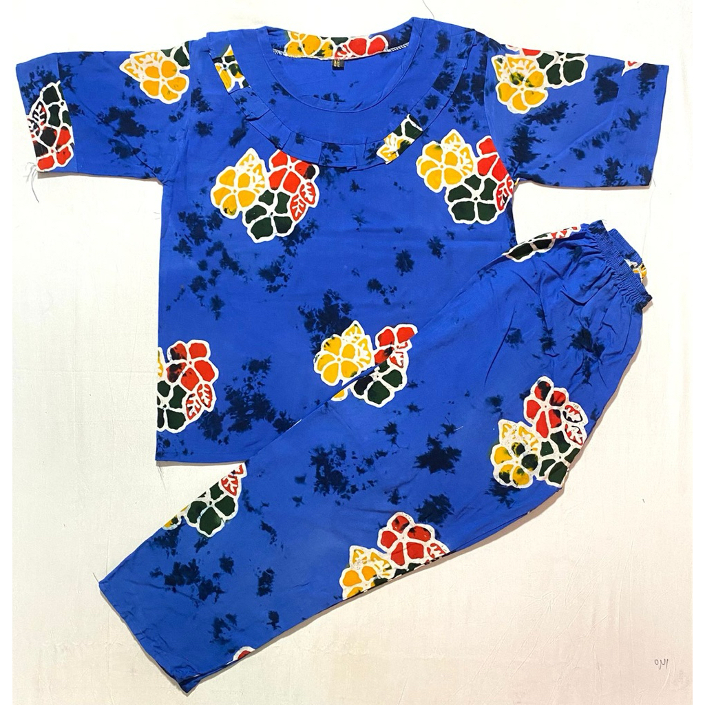 SETELAN  DEWASA LD 110-116 | Pakaian sanan dewasa remaja| cap pincuran mas| ONE SET RAMPEL BATIK | S