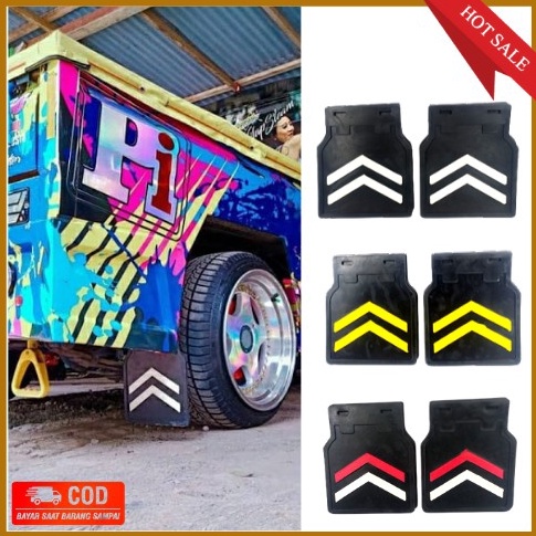 KODE U55T GROSIR Karet Lumpur Mobil pickup MUd Guard Ceret Ceceret Mobil Pick Up Karpet Lumpur Mobil
