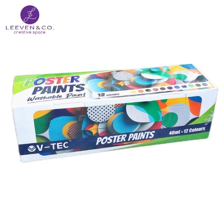 

KODE C92Z VTEC POSTER PAINT CAT POSTER SEKOLAH UK 4ML 6 12 CLR