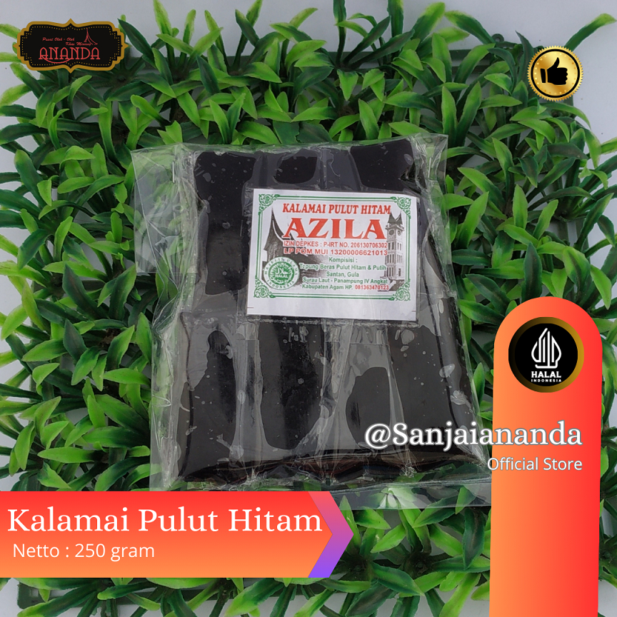 

Kalamai Atau Galamai Pulut Hitam 500gr Ukuran Besar Terbuat Dari Pulut Hitam Kenyal Dan Enak Manis