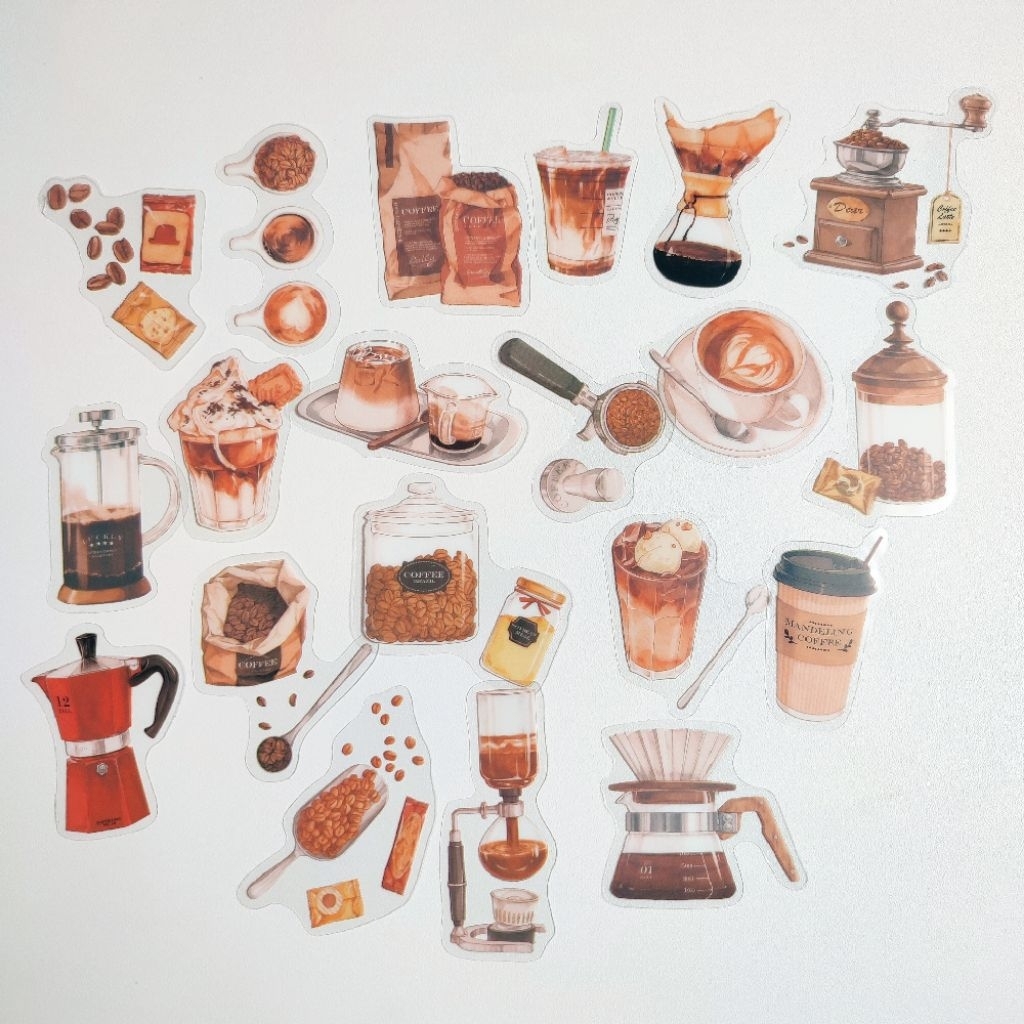 

STIKER WATERPROOF DOUBLE SHOOT COFFEE