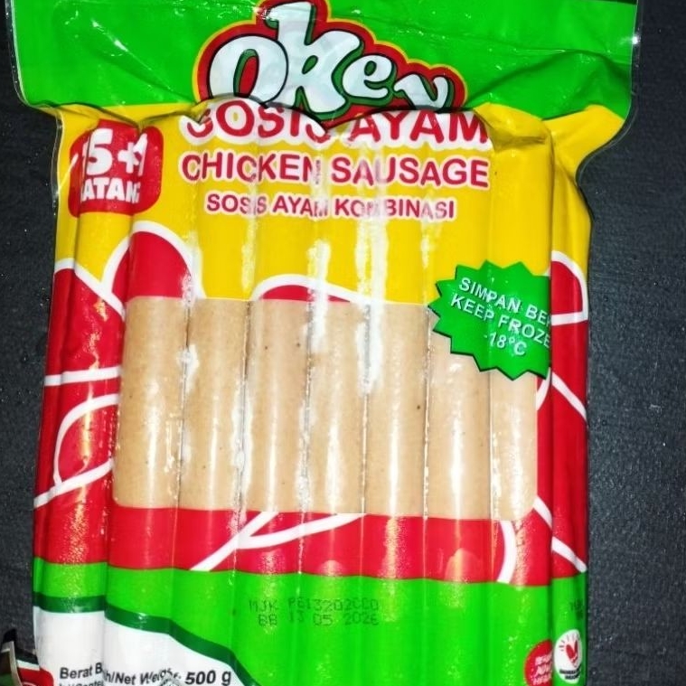 

OKEY SOSIS DAGING AYAM 500 gram