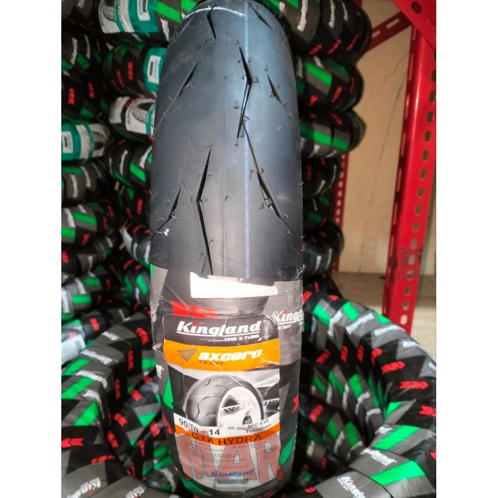 Ban Luar Motor Kingland AXCERO CTX HYDRA & AXCERO CTX 007 90/80 ring 14 SEMI SOFT COMPOUND & RACING 