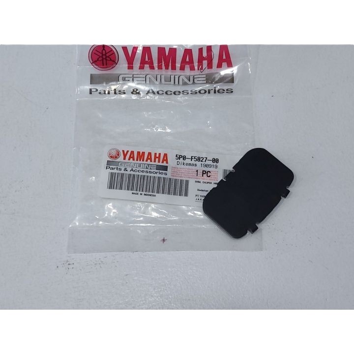 SHIM PLAT KALENG TAHANAN KAMPAS REM DISK PAD DEPAN MIO SMILE SOUL J XEON KARBU YGP 5P0-F5827-00