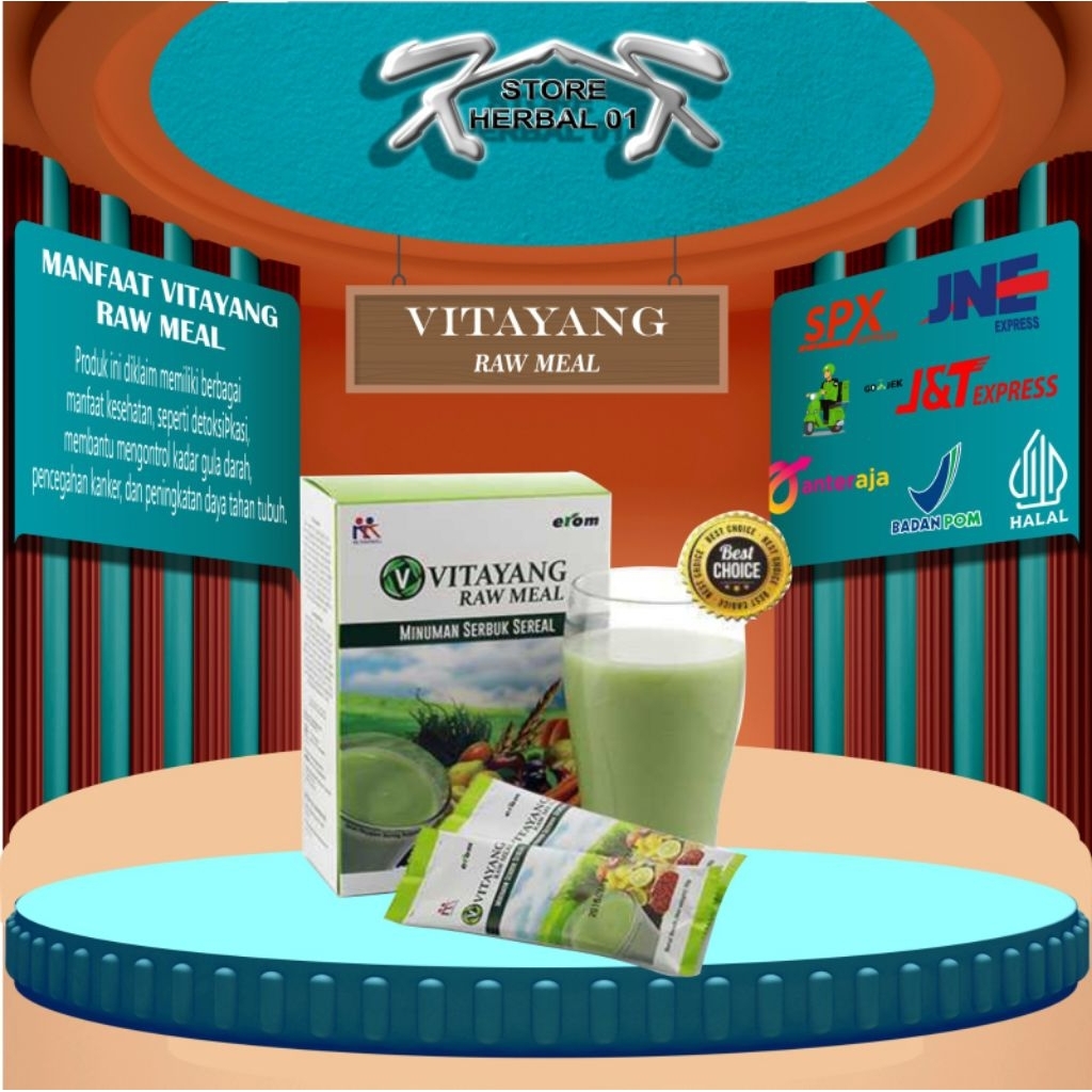 

Vitayang Raw Meal Detoksifikasi Memperbaiki Kadar Lemak Tubuh Rendah Kalori