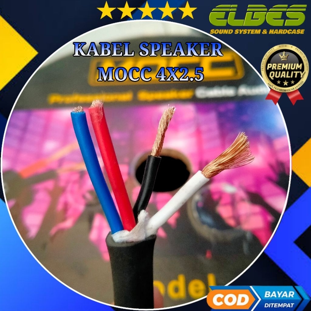 KABEL SPEAKER MOCC 4X2.5mm