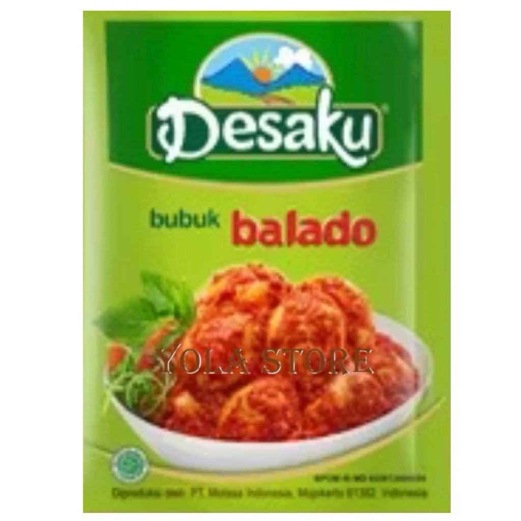 

DESAKU BUBUK BALADO 1 PCS BUMBU MASAK INSTAN