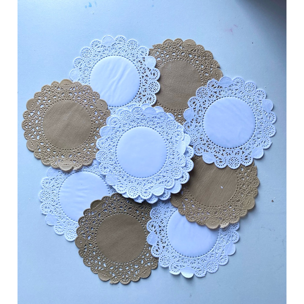

Doilies Kertas Renda Vintage 4.5 Inch | Hiasan Scrapbook / Journaling Estetik