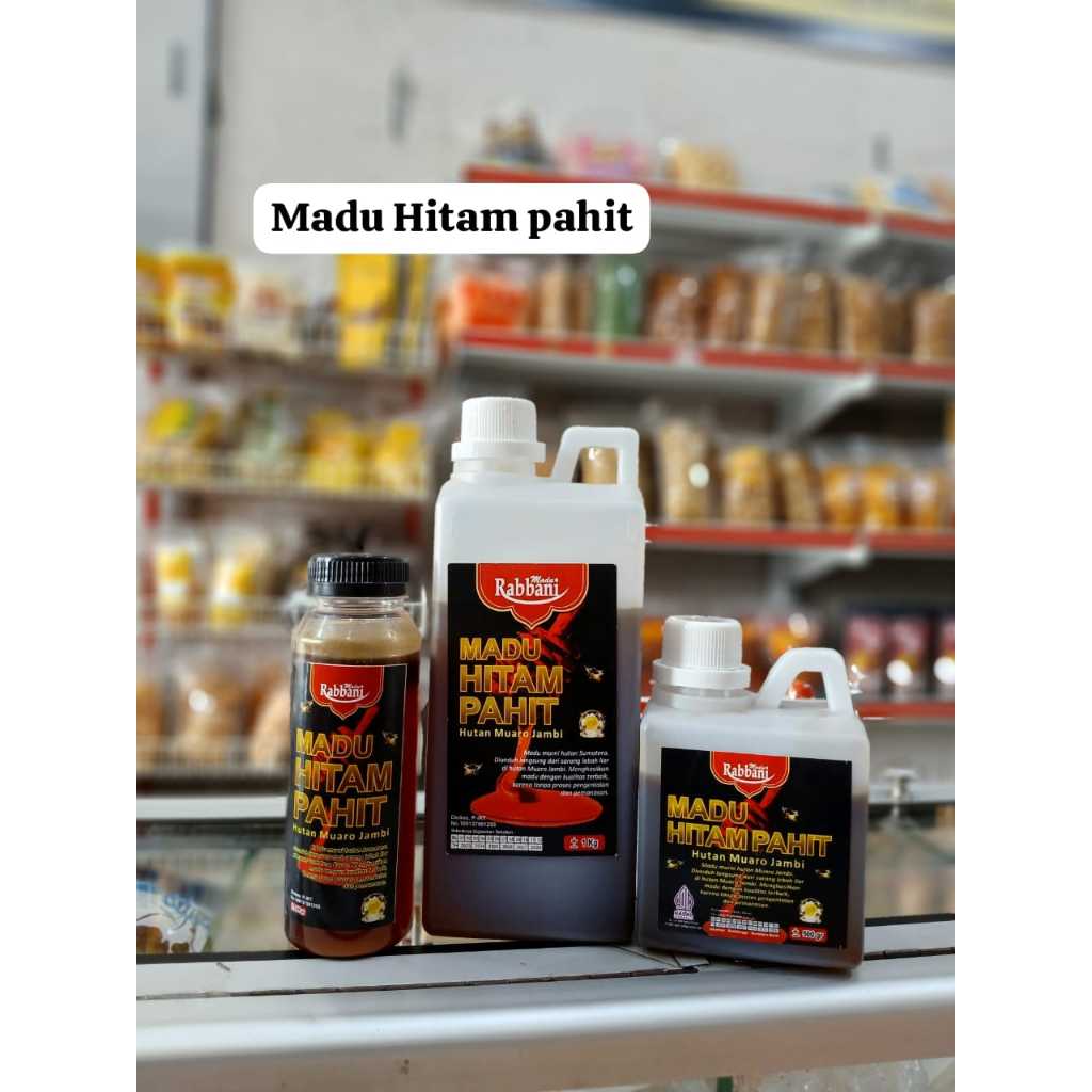 

Madu Hitam pahit murni tanpa campuran - Awlieteshop
