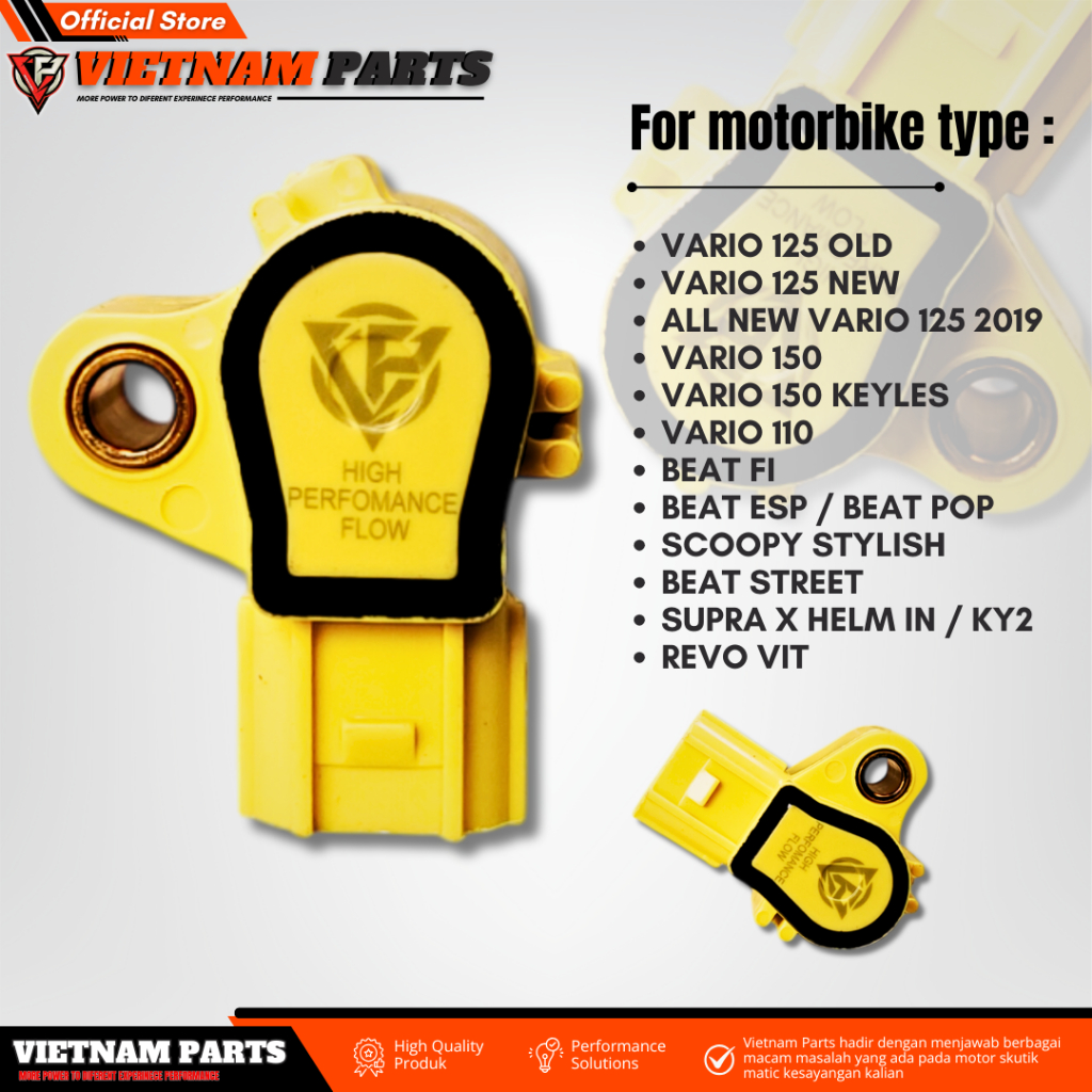 SENSOR TPS VARIO/BEAT/SCOOPY TPS VARIO 125 TPS VARIO 150 TPS BEAT FI TPS VIETNAM PARTS TPS BEAT POP