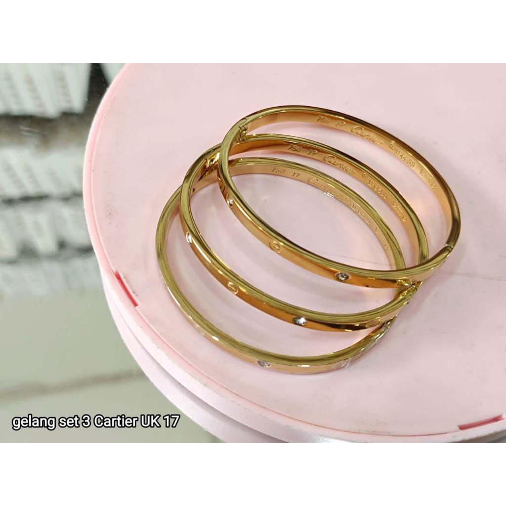 gelang titanium cartier