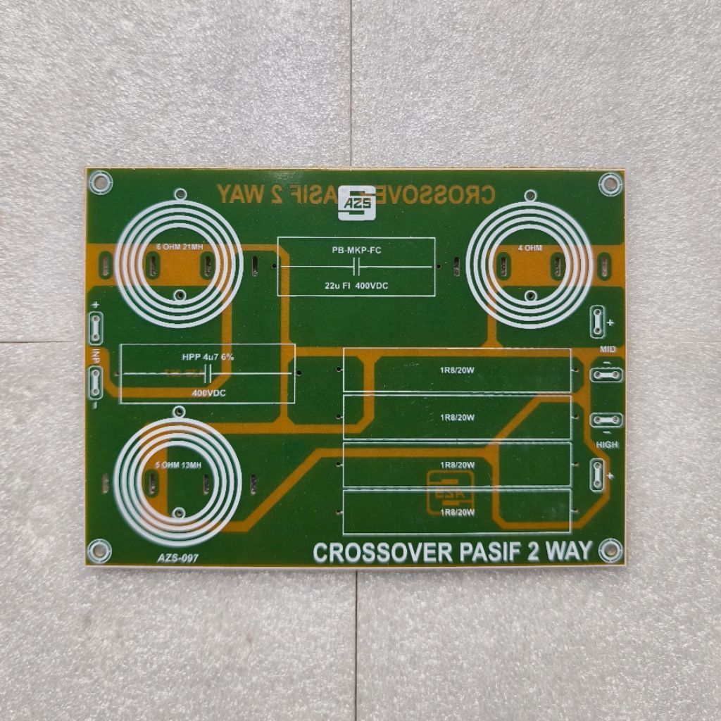 PCB Crossover Pasif 2 Way 097