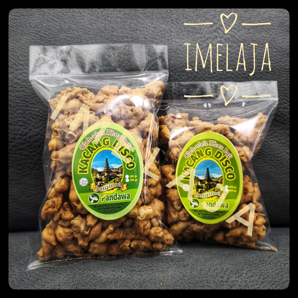 

Kacang Bali Disco 200 Gr dan 300 Gr "Pandawa