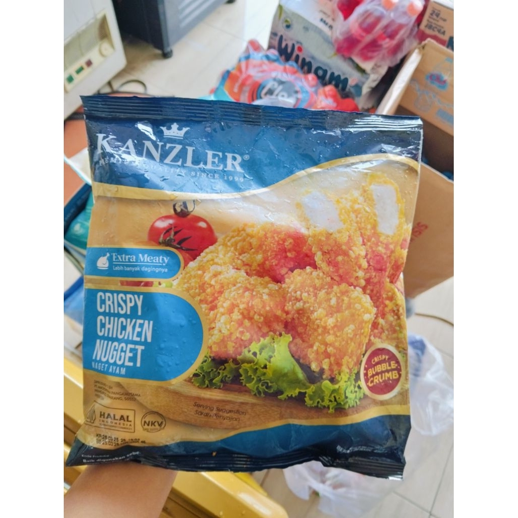 

KANZLER CRISPY CHICKEN NUGGET 450GR